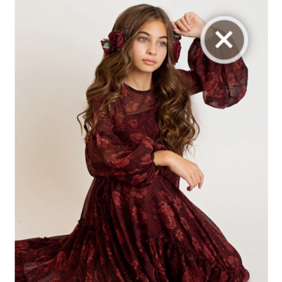 NWT Cybele Dress in Boho Floral Sz 8 - Picture 6 of 12